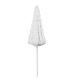 Parasol de plage Hawaii Blanc 300 cm