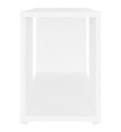 Meuble TV Blanc 60x24x32 cm Aggloméré