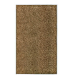 Paillasson lavable Marron 90x150 cm