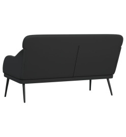 Banc Noir 110x76x80 cm Similicuir