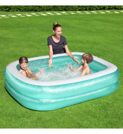 Bestway Piscine rectangulaire 201x150x51 cm Bleu