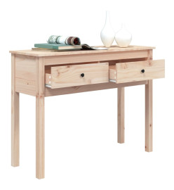 Table console 100x35x75 cm Bois massif de pin