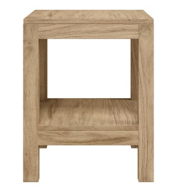 Banc de douche 45x35x45 cm Bois massif de teck