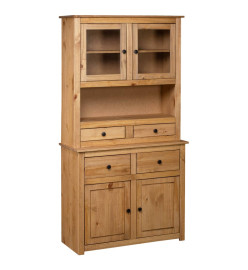 Buffet haut 93x40,5x180 cm Pin Gamme Panama