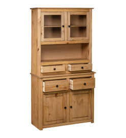 Buffet haut 93x40,5x180 cm Pin Gamme Panama