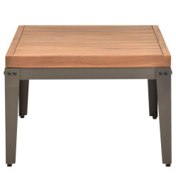 Table basse de jardin 110x55x36 cm Bois solide d'acacia