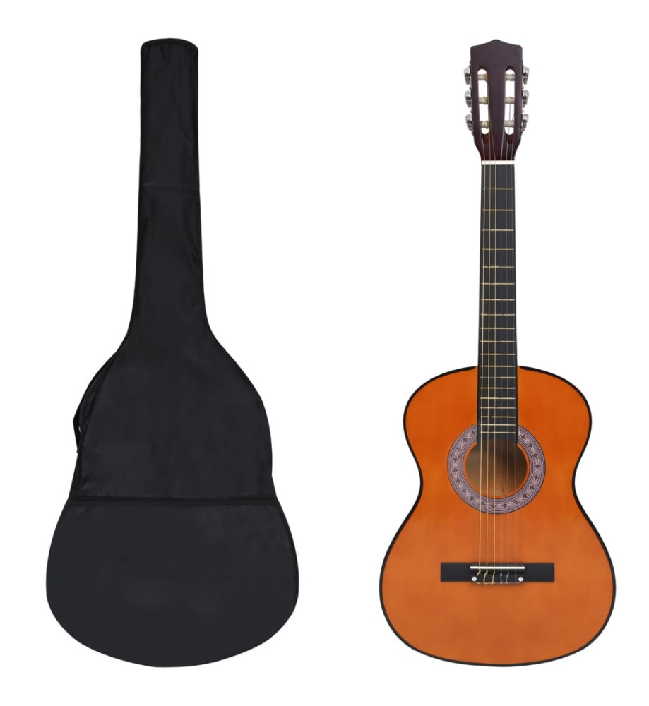 Jeu de guitare classique d'enfants et débutants 8 pcs 3/4 36"