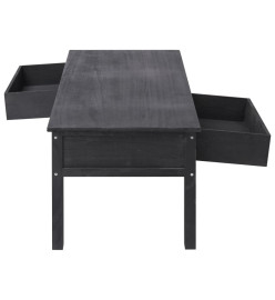 Table basse Noir 100 x 50 x 45 cm Bois