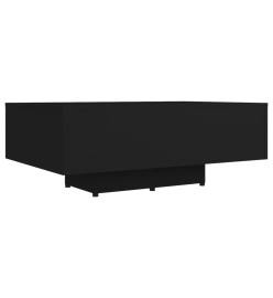 Table basse Noir 85x55x31 cm Aggloméré