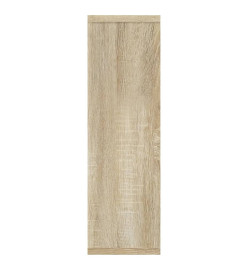 Étagère murale Chêne Sonoma 85x16x52,5 cm Bois d'ingénierie