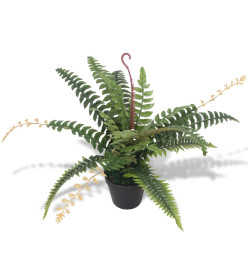 Plante artificielle avec pot Fougère 50 cm Vert