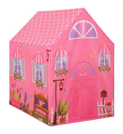 Tente de jeu pour enfants Rose 69x94x104 cm