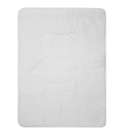 Jeu de couette d'été pour enfant 2pcs Blanc 100x135 cm/40x60 cm