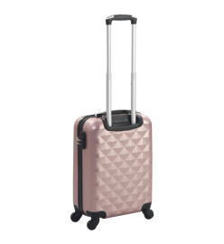 Valise rigide Doré rose ABS