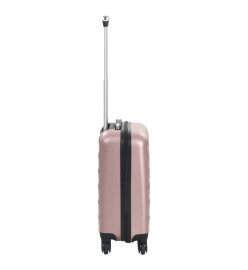 Valise rigide Doré rose ABS