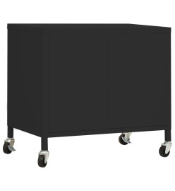 Armoire de rangement Noir 60x35x56 cm Acier