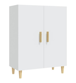 Buffet Blanc 70x34x90 cm Bois d'ingénierie