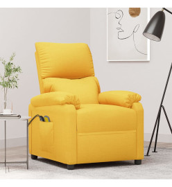 Fauteuil de massage Jaune Tissu