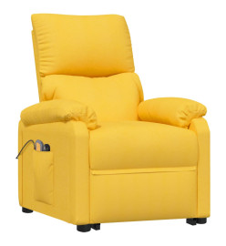 Fauteuil de massage Jaune Tissu