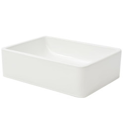 Lavabo Céramique Blanc 41 x 30 x 12 cm