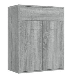 Buffet Sonoma gris 60x30x75 cm Bois d'ingénierie