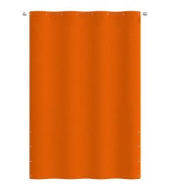 Écran de balcon Orange 160x240 cm Tissu Oxford