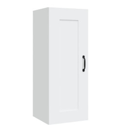 Armoire suspendue Blanc 35x34x90 cm Bois d'ingénierie