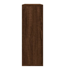 Étagère murale Chêne marron 104x20x58,5 cm Bois ingénierie