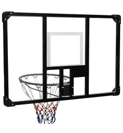 Panneau de basket-ball Transparent 106x69x3 cm Polycarbonate