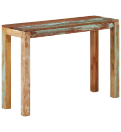 Table console 110x35x76 cm Bois de récupération massif