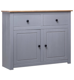 Buffet Gris 93x40x80 cm Pin solide Assortiment Panama