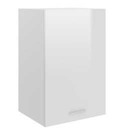 Armoire suspendue Blanc brillant 39,5x31x60 cm Aggloméré