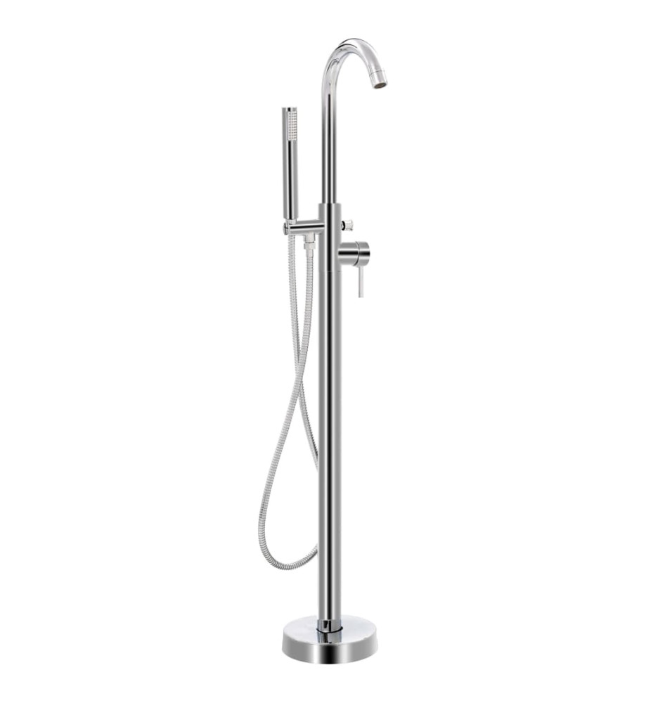 Robinet de baignoire sur pied Acier inoxydable 118,5 cm