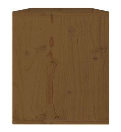 Armoire murale Marron miel 60x30x35 cm Bois de pin massif