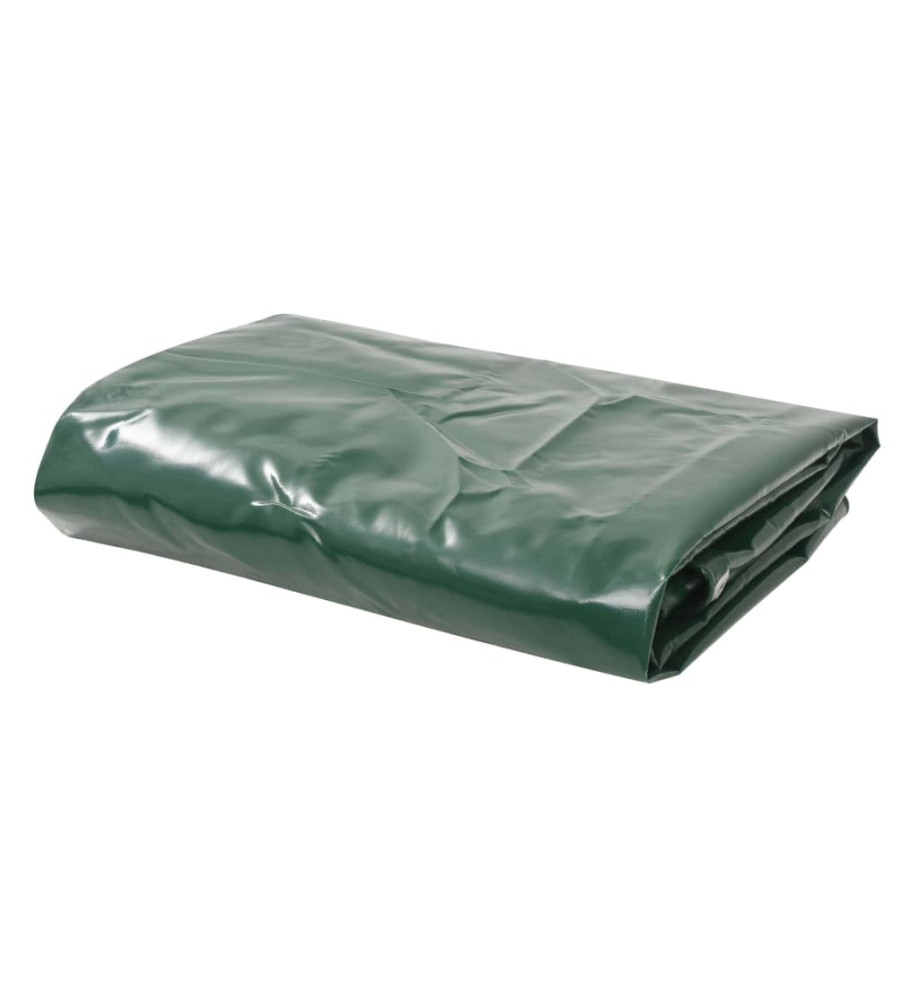 Bâche 650 g / m² 4 x 6 m Vert