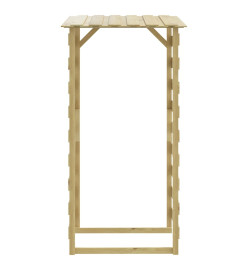 Pergola avec toit 100x90x200 cm Bois de pin imprégné