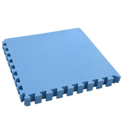 Tapis de sol 6 pcs 2,16 ㎡ EVA Mousse Bleu