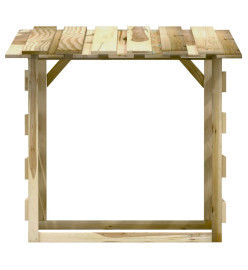 Pergolas avec toits 2 pcs 100x90x100 cm Bois de pin imprégné