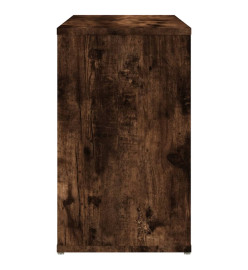 Armoire latérale Chêne fumé 60x30x50 cm Bois d'ingénierie