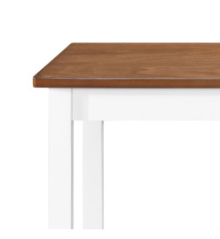 Table de bar Bois massif 108 x 60 x 91 cm