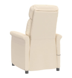 Fauteuil de massage Beige Tissu microfibre