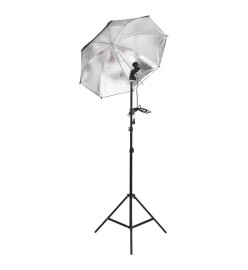 Kit de studio photo avec éclairage et toile de fond