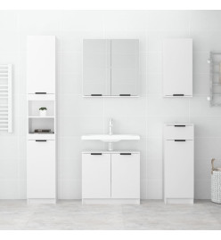 Armoire de salle de bain murale Blanc 32x20x67 cm