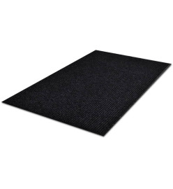 Paillasson Noir 117x220 cm PVC