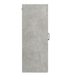 Armoire murale suspendue Gris béton 69,5x34x90 cm