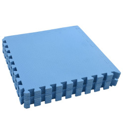 Tapis de sol 12 pcs 4,32㎡ Mousse EVA Bleu