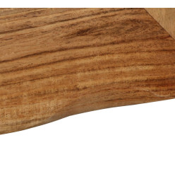 Miroir cosmétique 50x50 cm Bois solide d'acacia
