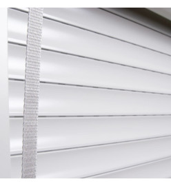 Volet roulant aluminium 130x140 cm blanc