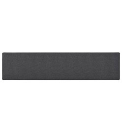 Tapis de couloir Anthracite 80x400 cm