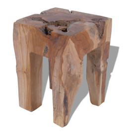 Tabouret Bois de teck massif